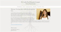 Desktop Screenshot of lailacooper.com